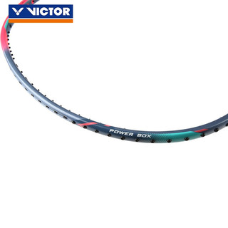 威克多（VICTOR） 威克多Victor胜利HMR锤子羽毛球拍超轻全碳素 TK-HMR L 青灰 空拍5UG5