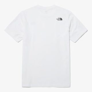 北面 中性短袖T恤 白色 NT7UP47B-WHT