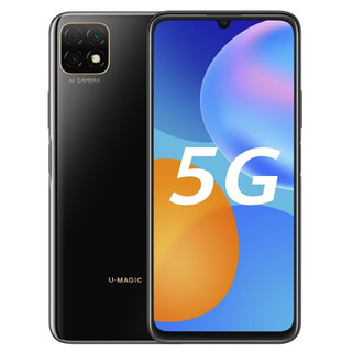 U-Magic HUAWEI 华为 畅享20 5G手机 6GB+128GB 亮黑色