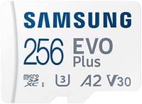 SAMSUNG 三星 EVO Plus 256GB MicroSD,MB-MC256KA/AM