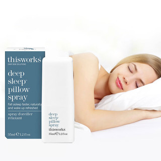 thisworks英国进口deep sleep睡眠枕头喷雾失眠精油香薰 普通版35ml