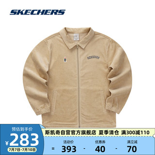 SKECHERS 斯凯奇 爆笑怪兽系列男子翻领外套L322M074 028R L