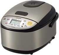 ZOJIRUSHI 象印 NS-LGC05XB 微电脑保温电饭煲不锈钢，黑色 需配变压器