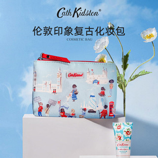 Cath Kidston 英国Cath Kidston伦敦印象化妆包女收纳卡包钱包2023新款便携小型 伦敦化妆包套装