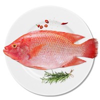 Purefresh 品珍鲜活 生鲜鱼类三去净膛红星斑 彩虹鲷红罗非鱼 净重450g/条(2条装)