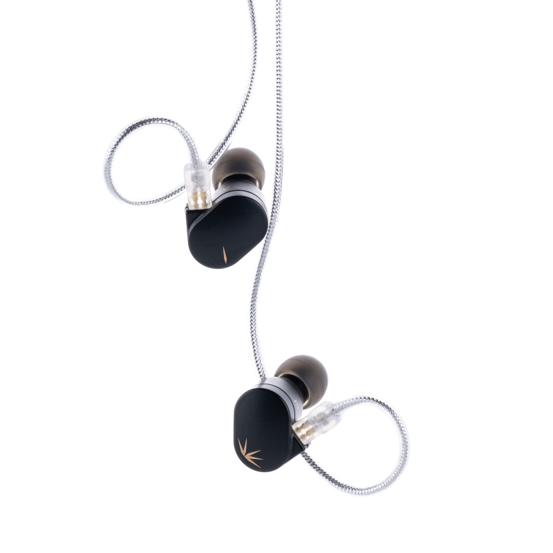 竹II 入耳式動圈有線耳機 黑色 3.5mm