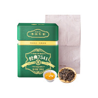 中茶 茶叶普洱茶经典7541生茶罐装散茶200g  中华