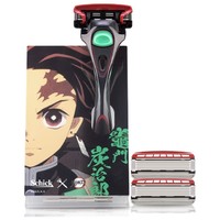 Schick 舒适 水次元5手动剃须刀 鬼灭之刃灶门炭治郎版 1刀架+2刀头