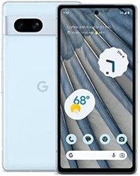 Google 谷歌 Pixel 7a - 解锁安卓手机 - 带广角镜头和 24 小时电池的智能手机 - 128 GB - 海洋
