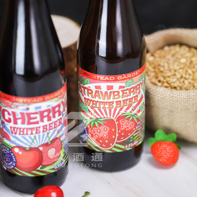 女公爵 比利时农舍花园进口果味女士精酿啤酒草莓味樱桃味低度酒
