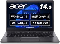 acer 宏碁 Aspire 5 A514-55-N58Y Windows 11 Core i5 8GB 512GB SSD 14.0英寸 全高清