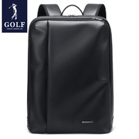 GOLF 高尔夫 大容量双肩包15.6英寸电脑背包 款式3-黑色