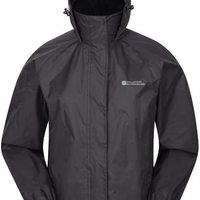 MOUNTAIN WAREHOUSE 女士 Pakka 防水防水夹克 外套 黑色 16