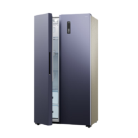 SHARP 夏普 冰箱530L升超薄对开门 大容量节能双变频家用母婴风冷无霜杀菌除异味