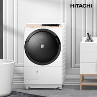 HITACHI 日立 洗衣机 日本原装进口变频洗烘干一体直驱洗衣机BD-SV100KC 香槟金色