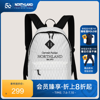 NORTHLAND 诺诗兰 双肩背包男女春夏新款户外运动旅行大容量背包NZBBT0105S