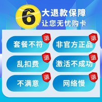 抖音超值购：中国移动 天枫卡135G全国通用超大流量卡手机卡电话卡本地归属卡S