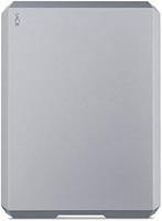 LACIE 莱斯 MOBILE DRIVE 5 TB 便携式外置硬盘，2.5 英寸，Mac 和 PC，深空灰色，型号：STHG5000402