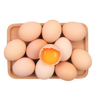 云依禾农庄 农家散养 土鸡蛋新鲜鸡蛋初生蛋柴鸡蛋20枚装