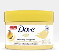 Dove 多芬 去角质身体磨砂膏，用于干性皮肤，10.5盎司，298克，4盒