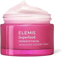 ELEMIS 艾丽美 Superfood 益生元滋养奢华面部保湿晚霜，适合干性皮肤，带来柔软、容光焕发的肤色，50ml