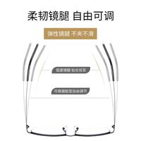 Gimshy 镜帅 1.61非球面镜片+纯钛半框眼镜框