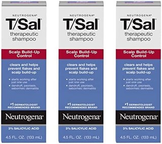 Neutrogena 露得清 T/Sal 洗发露含3%水杨酸133毫升*6 支