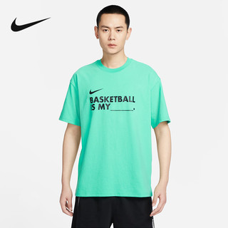 NIKE 耐克 男子篮球T恤夏新款宽松纯棉运动柔软FN3706-369