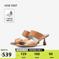 NINE WEST 玖熙 女士细跟凉鞋 NN205021CK
