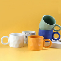 共禾京品 马克陶瓷咖啡杯 400ml