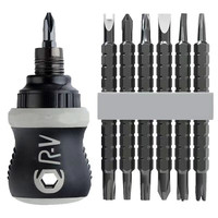 和洁士 螺丝刀套装无加磁器 散装13合1