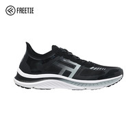 FREETIE FREE TIE轻云跑步鞋男款透气轻便运动跑步网面潮鞋 经典黑 42 建议大一码购买