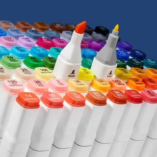 Touch mark 水性马克笔 幼儿园专用儿童无毒可水洗彩色笔 学生双头彩笔动漫水彩笔 画笔套装 水性24色+6件礼