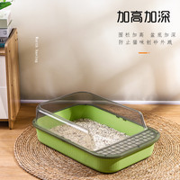 猫砂盆超大号全半封闭式猫厕所防带砂特小号幼猫屎盆猫咪用品大全