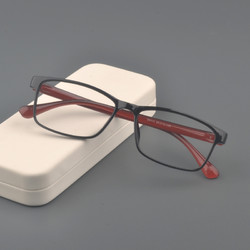 成品近视眼镜网红复古配有度数防蓝光眼睛框男超轻TR90全框眼镜架