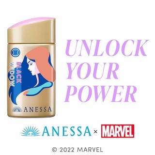 ANESSA 安热沙 水能户外清透防晒乳 漫威日本限定黑寡妇款 SPF50+ PA++++ 60ml