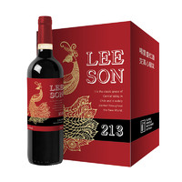 LEESON 雷盛 智利雷盛213干红葡萄酒 750ml*6瓶  整箱装