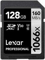 Lexar 雷克沙 专业 1066x 128GB SDXC UHS-I 储存卡 白银系列