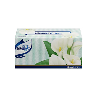 Kleenex 舒洁 马蹄莲 盒装抽纸 2层*200抽*3盒（200*194mm）