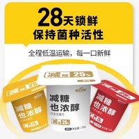 皇氏乳业减糖也浓醇低温风味发酵乳100g*24杯营养早餐奶酸乳整箱