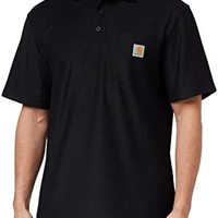 carhartt 男士短袖口袋Polo衫