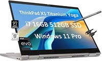 Lenovo 联想 ThinkPad X1 Titanium Yoga (i7-1160G7,16GB内存,512GB固态硬盘,QHD触摸屏)  13.5 英寸 二合一笔记本电脑