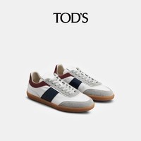 TOD'S 托德斯 官方正品2023春夏新品男士TABS绒面牛皮革运动鞋平底休闲鞋