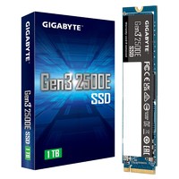 GIGABYTE 技嘉 SSD固态硬盘 M.2接口 NVMe协议 高速台式机电脑笔记本固态硬盘 大容量固态盘 [性价款] 猛盘E 1T