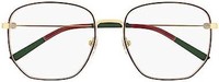 GUCCI 古驰 GG0396O 精致的80年代八角形眼镜，56mm