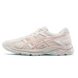 asics 亚瑟士 gel-contend 4  女子跑鞋 t8d9q-106 米色/藕粉 37