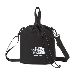 北面（The North Face）男女通用休闲户外运动旅行单肩斜挎水桶包 NN2PN59J 黑色 常规