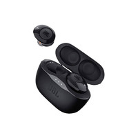 JBL 杰宝 蓝牙无线耳机 JBLT120TWSBLK 黑色 悦耳音质 小巧设计 佩戴舒适