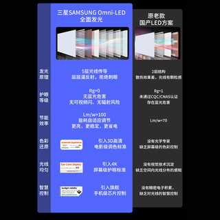 京东京造 客厅吸顶灯led 卧室书房餐厅 灯具套餐 米家智控 星迹系