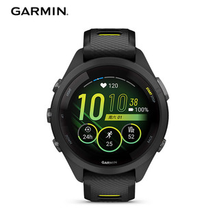 GARMIN 佳明 Forerunner265S极夜黑血氧心率HRV跑步铁三游泳户外运动手表